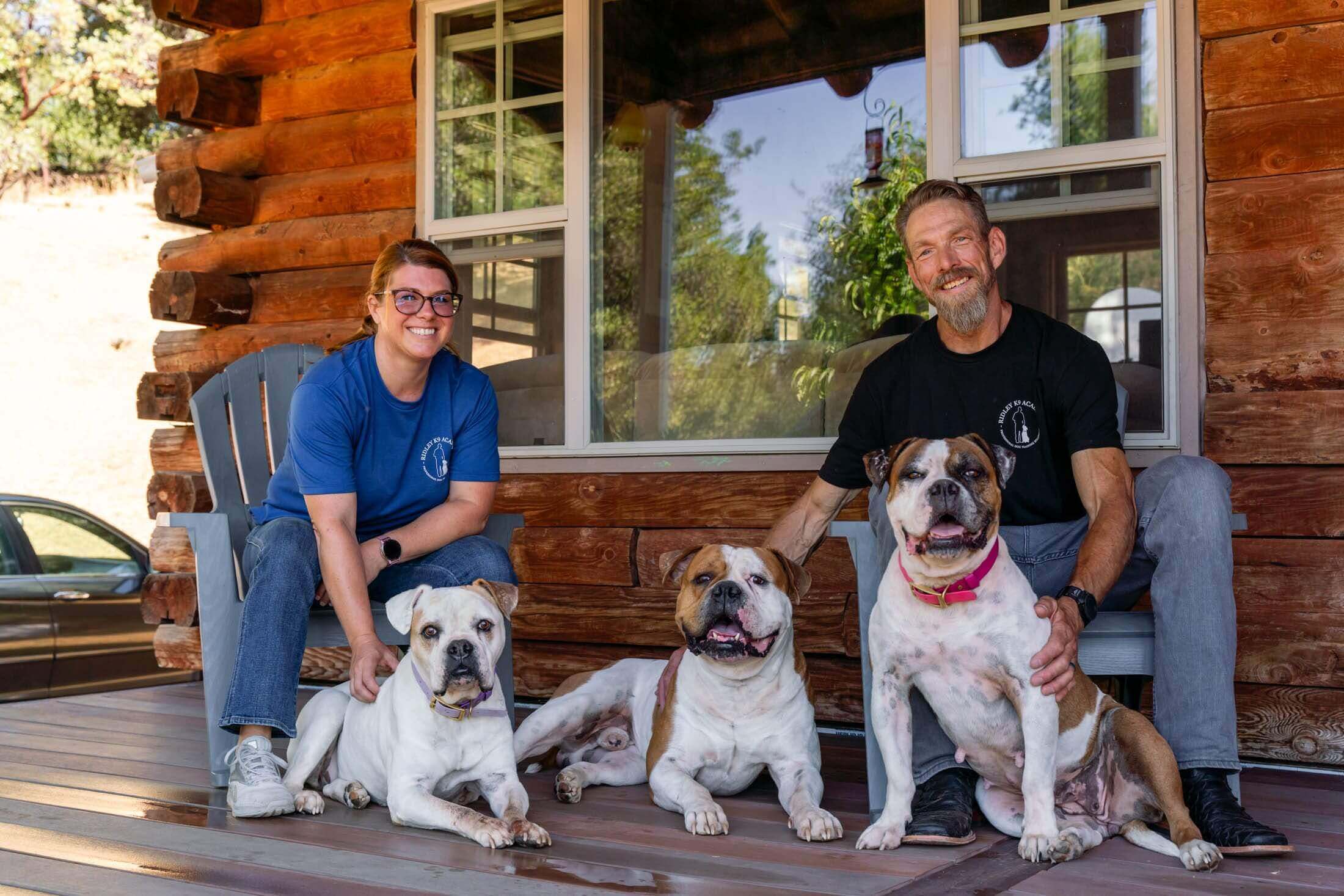 Dog training in Folsom, CA, transforming reactive dog into calm.